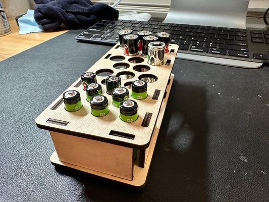 EcoSafe Battery Haven | Compact and Sustainable Battery Organizer | Digital Download