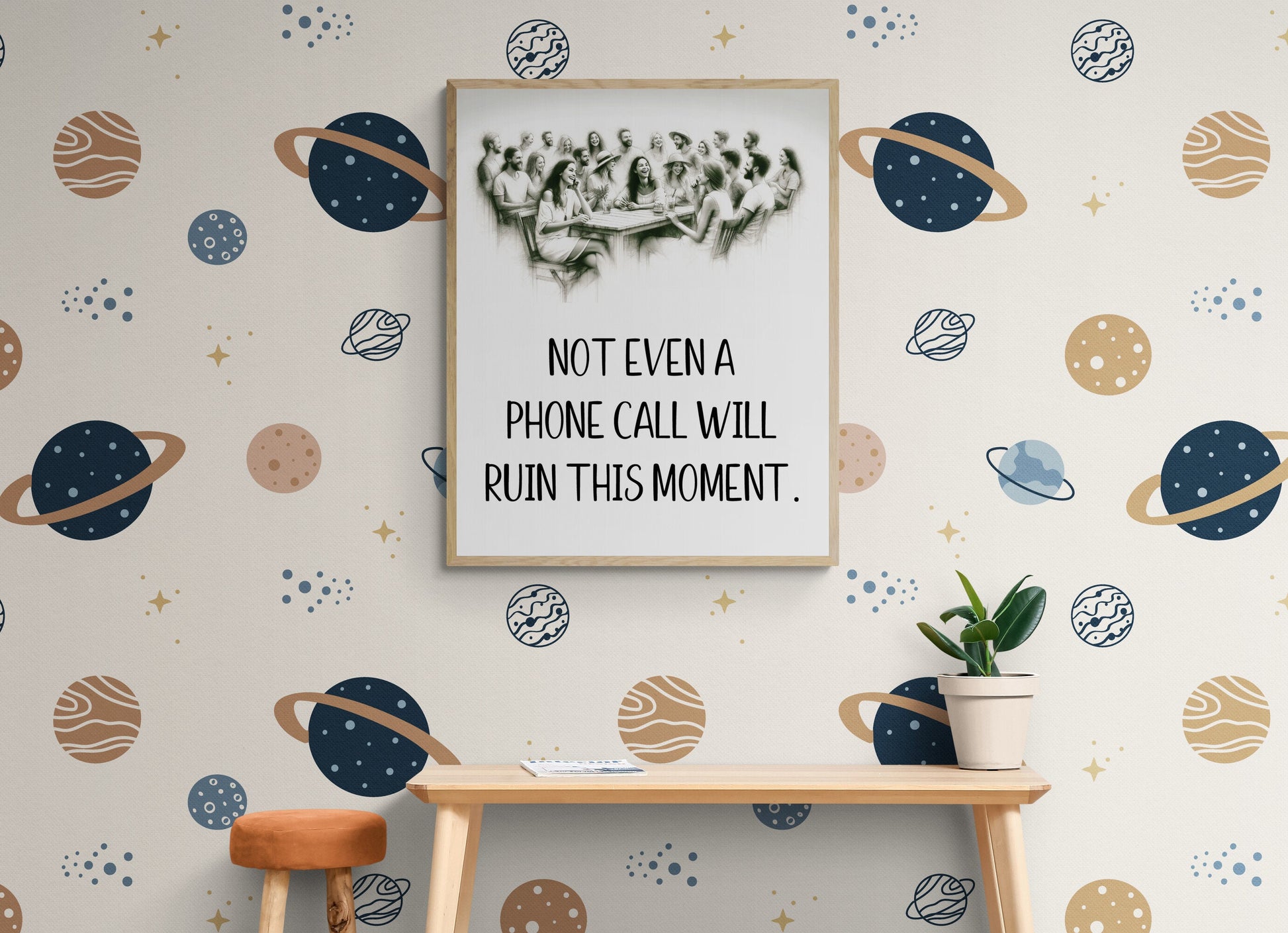 Be Kind, For Everyone You Meet Is Fighting A Hard Battle | Plato Quote | Inspirational | Art Print